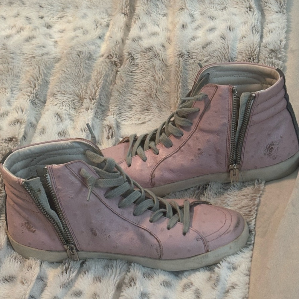 Golden Goose pink high top sneakers - Picture 14 of 16